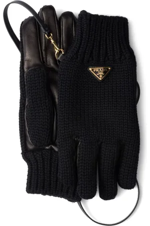 Prada Handsker med trekantet logo