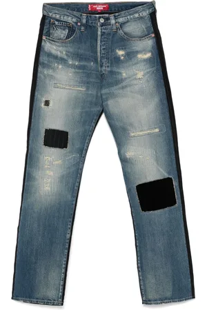 JUNYA WATANABE Jeans med patchwork