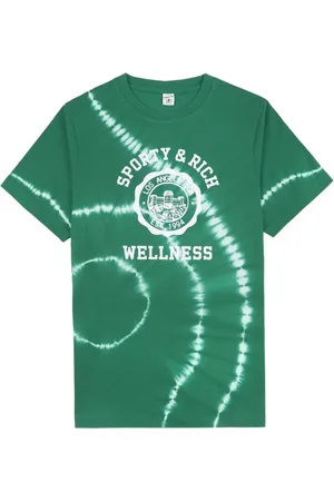 Sporty & Rich T-shirt med batiktryk