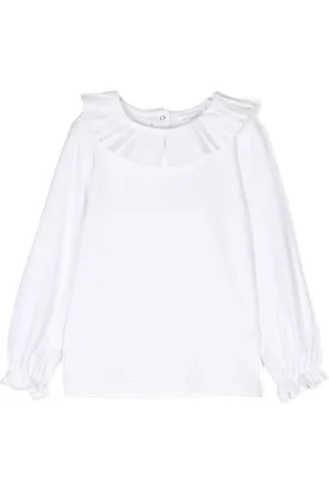 PATACHOU T-shirt med flæsedetalje