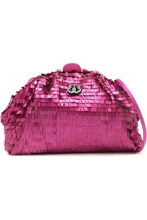 Isla Ibiza Clutch med frynser og pailletter