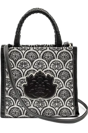 Isla Ibiza Sirena skuldertaske med jacquard-tryk