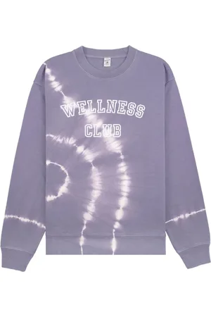 Sporty & Rich Wellness Club sweatshirt med rund hals