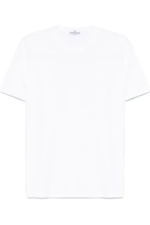 Stone Island T-shirt med logobroderi