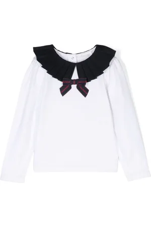 PATACHOU T-shirt med sløjfedetalje