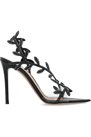 Gianvito Rossi 105 mm Flavia sandaler i læder