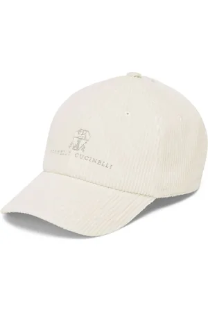 Brunello Cucinelli Baseballkasket med logotryk
