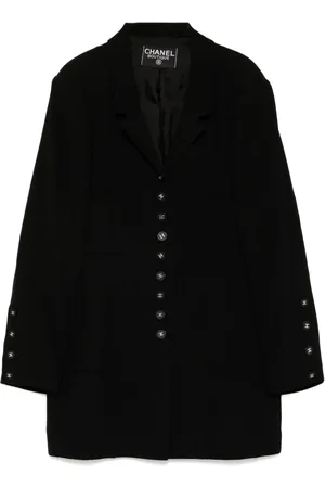 CHANEL Enkeltradet blazer fra 1990-2000