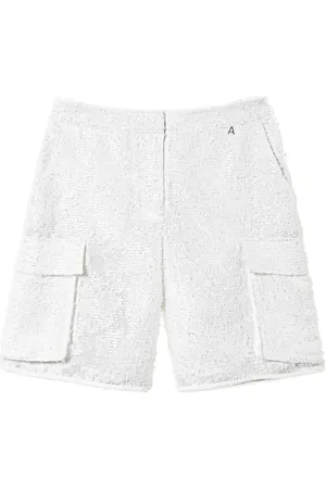 Twin-Set Shorts med pailletudsmykning
