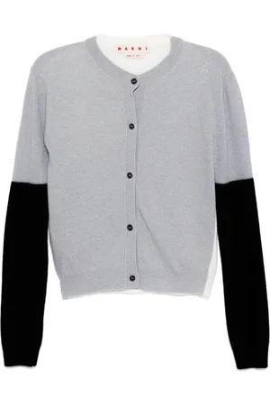Marni Cardigan i kombineret farvedesign
