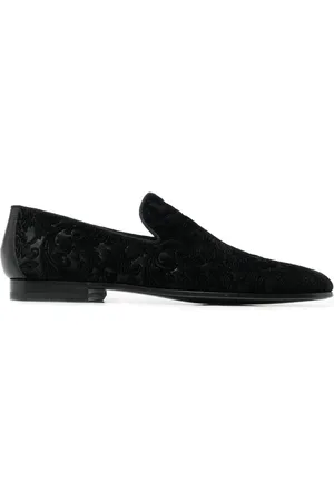 Magnanni Loafers i jacquard og læder
