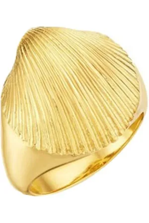 Cadar Shell signetring i 18 karat guld