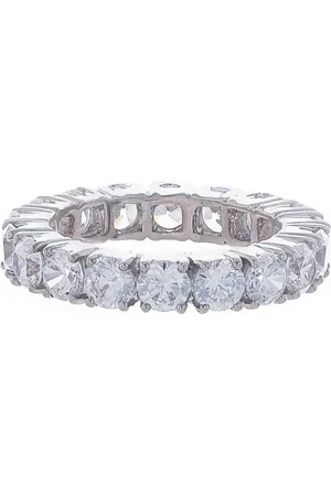 FANTASIA BY DESERIO Eternity-ring i 14 karat forgyldt sølv