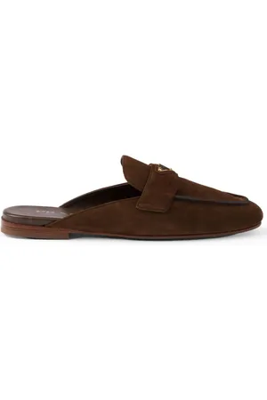 Prada Mules i ruskind
