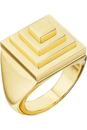 Cadar Pyramid signetring i 18 karat guld