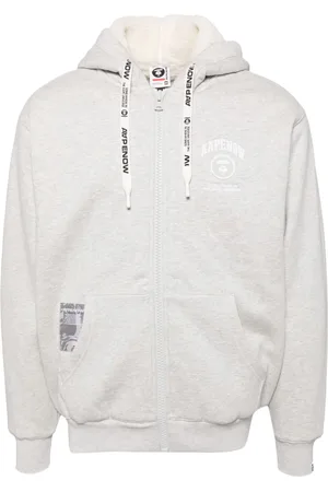 A Bathing Ape Jakke med hætte og logomærke