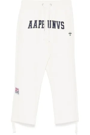 A Bathing Ape Bukser med præget logo