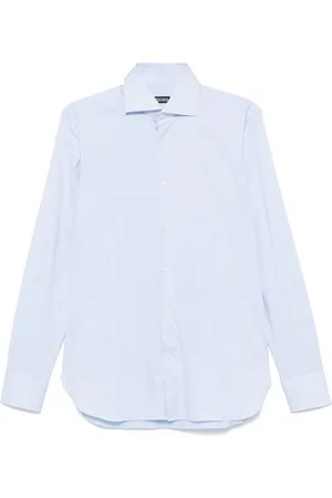 Ermenegildo Zegna Skjorte med meleret effekt