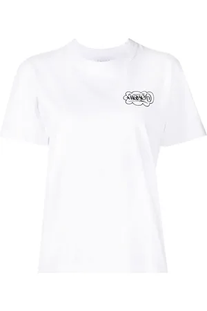 SACAI T-shirt med grafisk tryk