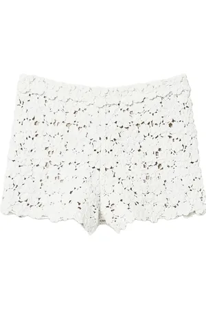 Twin-Set Blomsterbroderede shorts