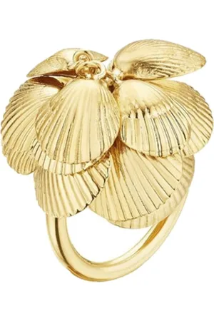 Cadar Shell cocktail-ring i 18 karat guld