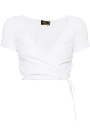 Fendi Slå om-T-shirt fra 1990-2000