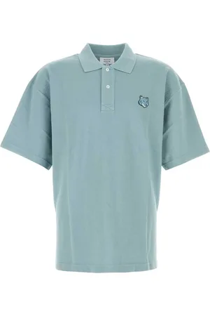 Maison Kitsuné Oversize polo med rævehoved-mærke
