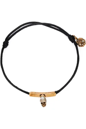 Alexander McQueen Armbånd med dødningehoved-vedhæng