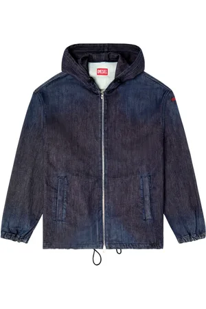 Diesel Denimjakke med hætte