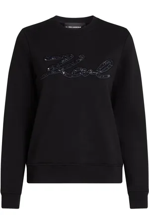 Karl Lagerfeld Logo-udsmykket sweatshirt