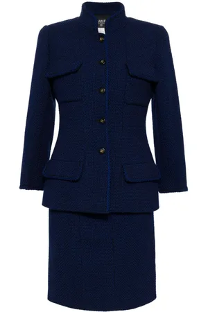 CHANEL Nederdel-sæt i tweed fra 1995