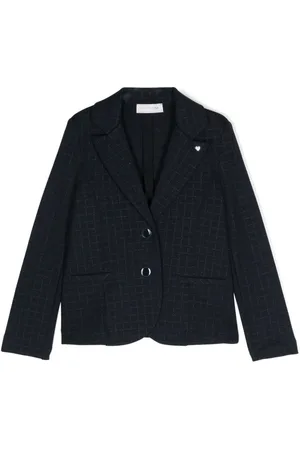 MONNALISA Enkeltradet blazer med glitter