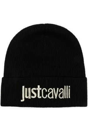 Roberto Cavalli Hue med broderet logo