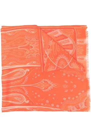 Etro Tørklæde med ornamental-tryk