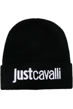 Roberto Cavalli Hue med broderet logo