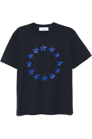 Etudes T-shirt med stjernetryk