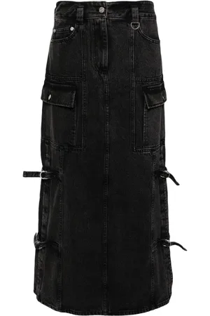 3.1 Phillip Lim Cargo-nederdel i denim