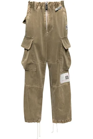 Maison Mihara Yasuhiro Cargo-bukser med logomærke