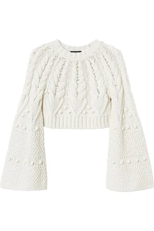 Twin-Set Cropped sweater i uld