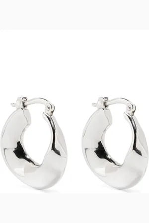 Jil Sander DW4 hoop-øreringe