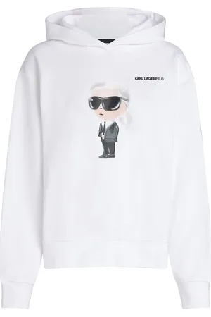 Karl Lagerfeld Ikon hættetrøje