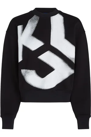 Karl Lagerfeld Sweatshirt med bleget monogram