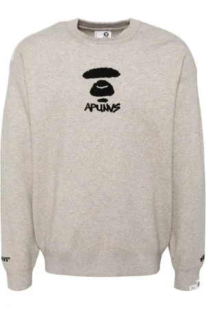 A Bathing Ape Trøje i jacquard med logo