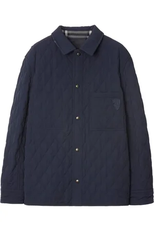 Burberry Quiltet vendbar overskjorte