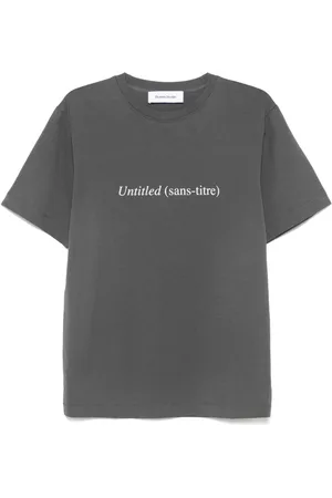 Etudes T-shirt med Untitled-print