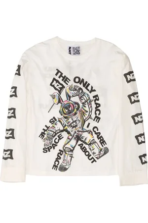 Natasha Zinko T-shirt med slogantryk