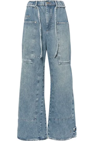 Free People J Cravy Outlaw bukser med brede ben