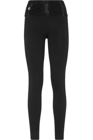 Philipp Plein Krystalbesatte leggings