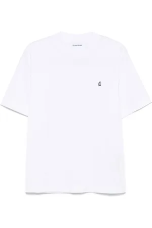Etudes T-shirt med logobroderi
