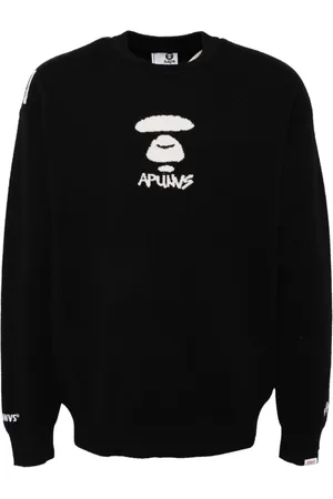 A Bathing Ape Trøje i jacquard med logo